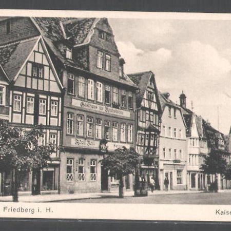 Friedberger Charme, 6 Personen, Traumlage, Parken, Kicker Apartment Friedberg  Exterior photo